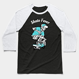 Skate Fever Baseball T-Shirt